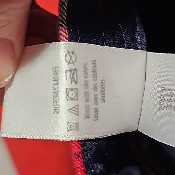 Gymboree Teachers Favorite Multi quilted plaid red/bl/ 12-24 M/M (26-30lbs) NWT - Picture 12 of 14